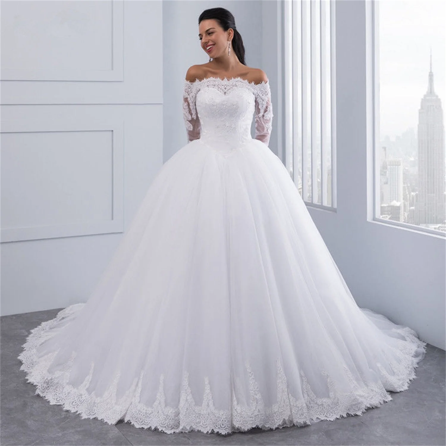 

Lace Bridal Dress 2023 Wedding Dresses Brides Wedding Dresses for the Church Weeding Dress Women2023 Bepeithy Official Store