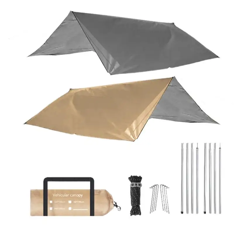 

Внедорожник навес для кемпинга автомобильный навес для кемпинга боковая крыша автомобиля Водонепроницаемая УФ портативная палатка для кемпинга автомобильные аксессуары