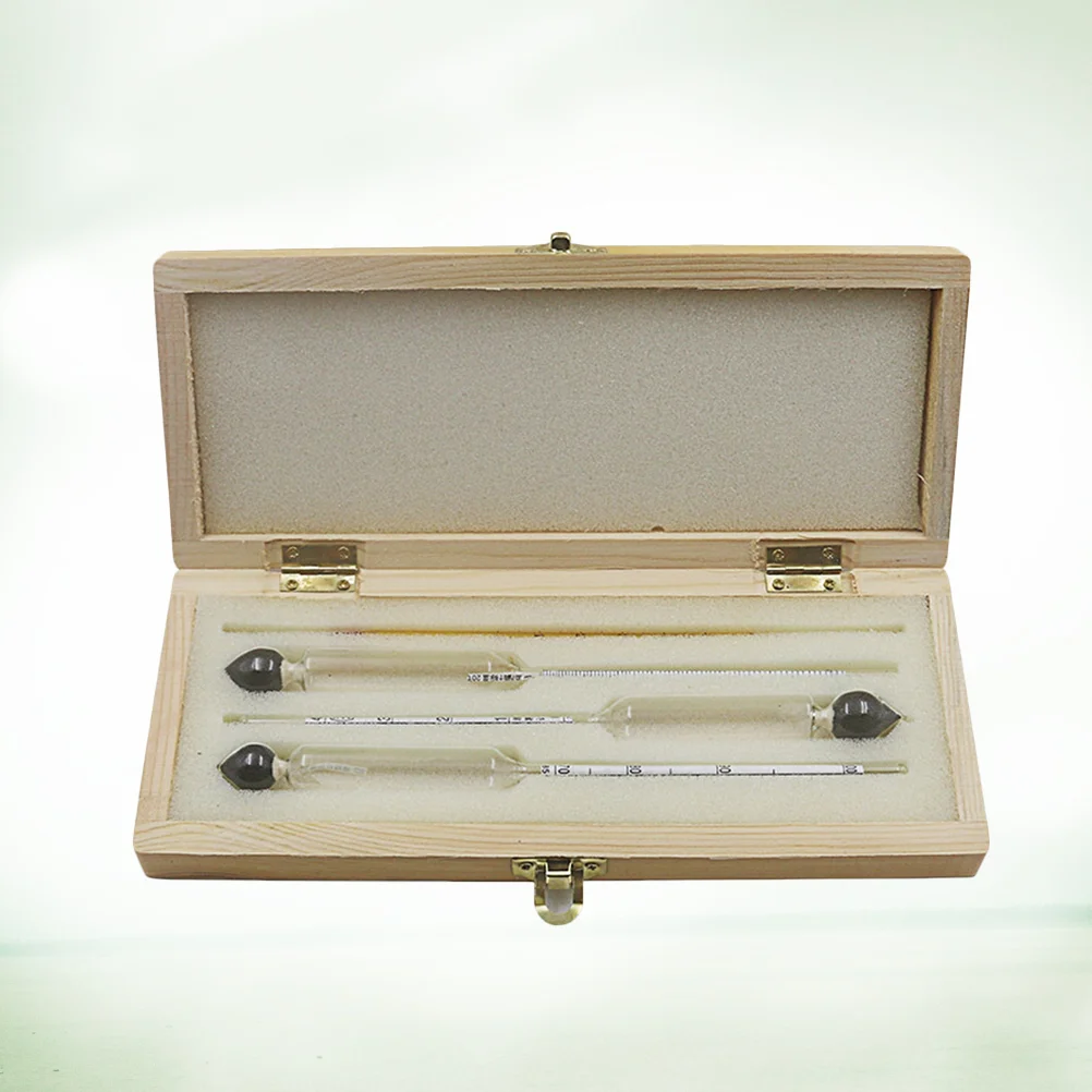 Alcohol Tester 4Pcs Hydrometer Home Brew Beer Meter Conversion Table