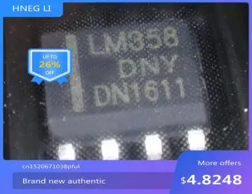 

100% NEW Free shipping 100PCS/LOT LM358 100 times gain signal amplification module op amp module