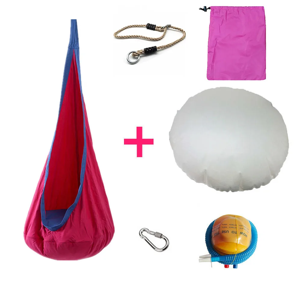 Creative Children Hammock Garden Furniture Swing Chair Indoor Outdoor Hanging Seat Child Swing Seat Patio Portable 