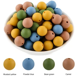 Assorted Silicone Beads for DIY Jewelry Making - 50 Pieces (Set   3)