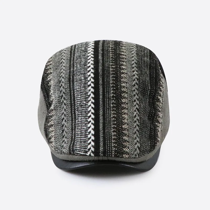 Adjustable Newsboy Hats for Men Flat Cap Male Irish Cabbie Gatsby Tweed Ivy Berets cotton newsboy cap berets hat