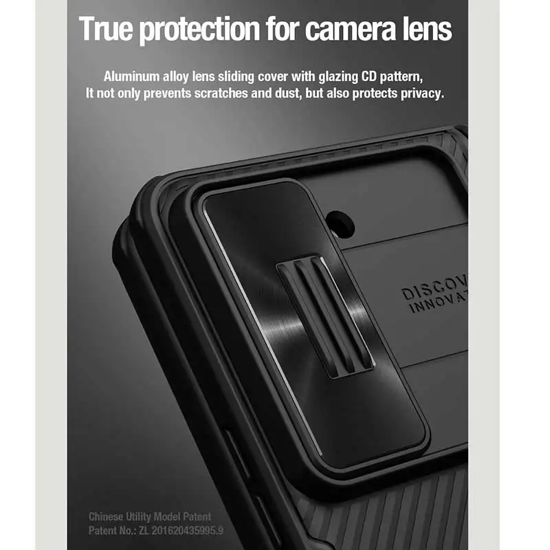 Nillkin for Samsung Z Fold 5 Case with Pen Holder CamShield Pro Camera Protection Cover for Samsung Galaxy Z Fold 5 5G Case 2