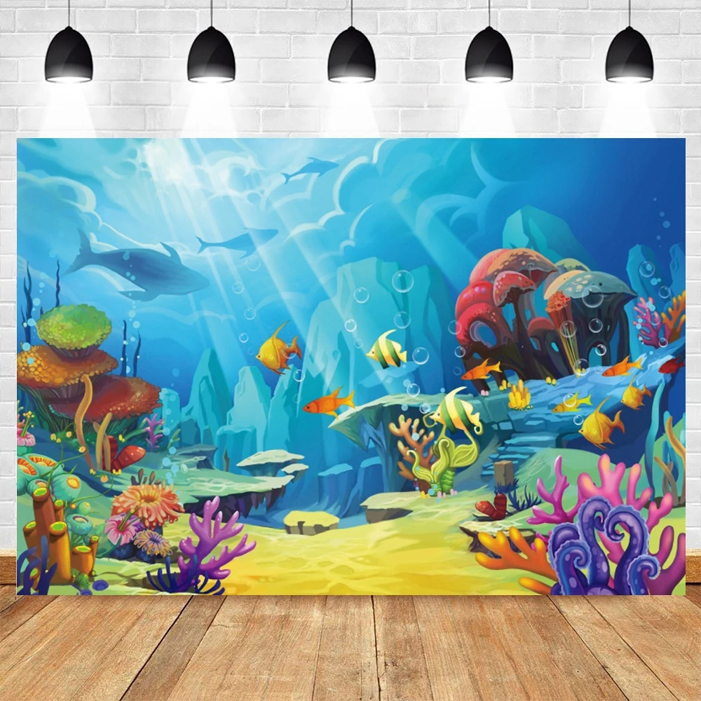 Toile De Fond En Forme D'arche Sous-marine : étoiles De Mer