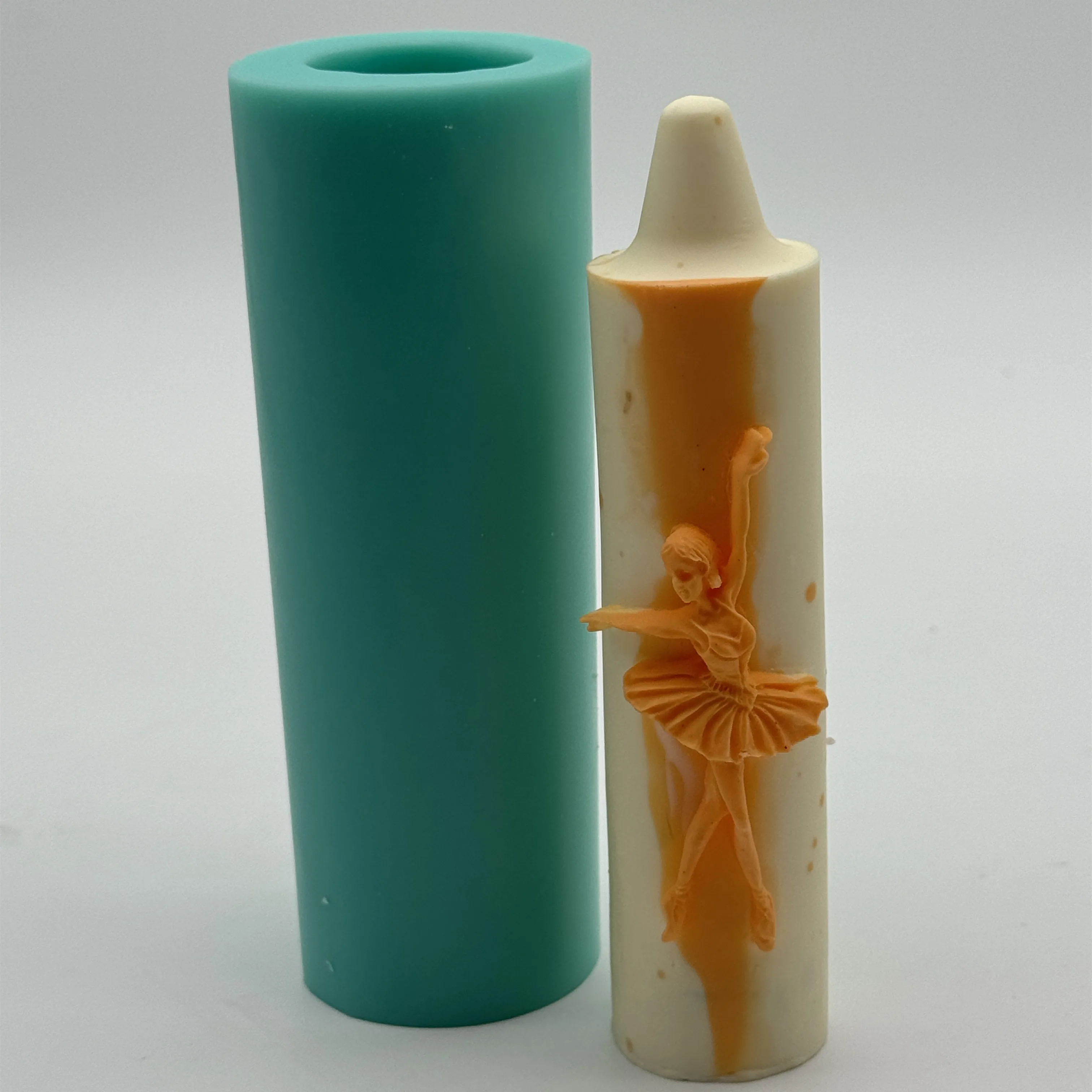 Moule Silicone Spirale 3D - Pour Bougies, Savon, Résine DIY Et Artisanat Créatif