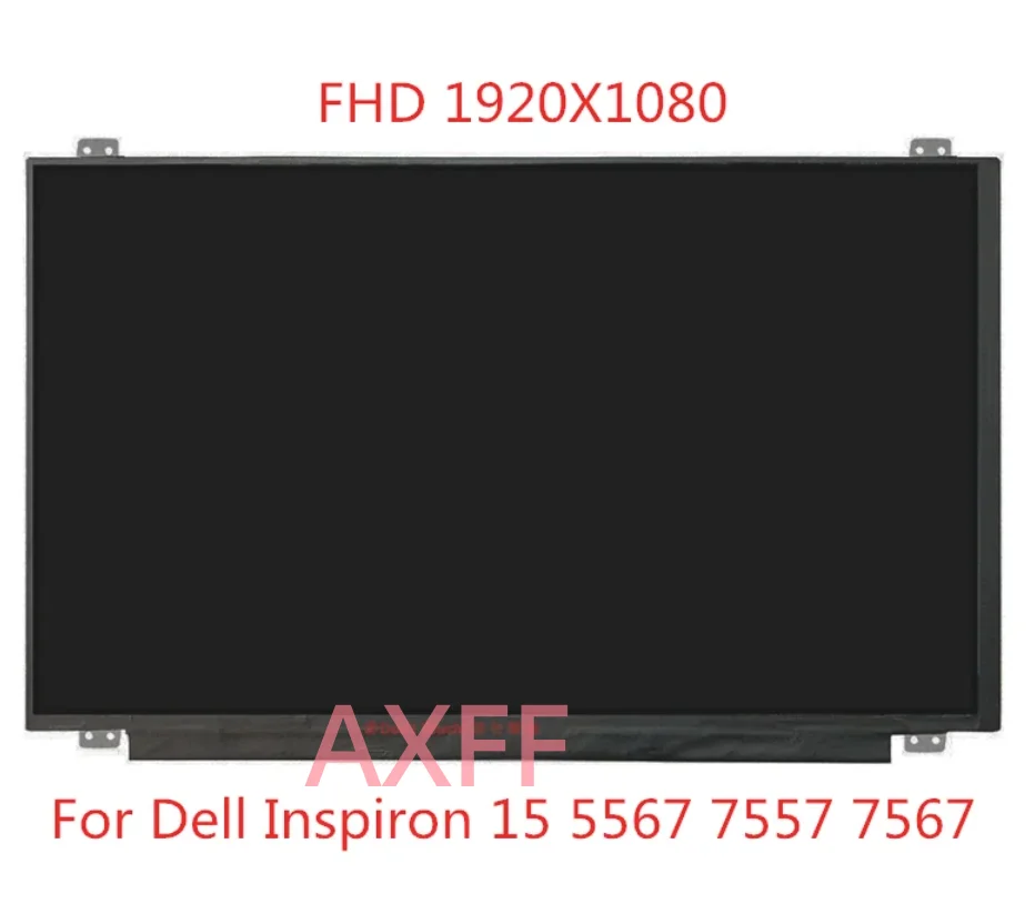 Écran LCD LED FHD 15,6 Pouces Brillant Pour Dell Inspiron 15-5567 - Assemblage Complet - Occasion