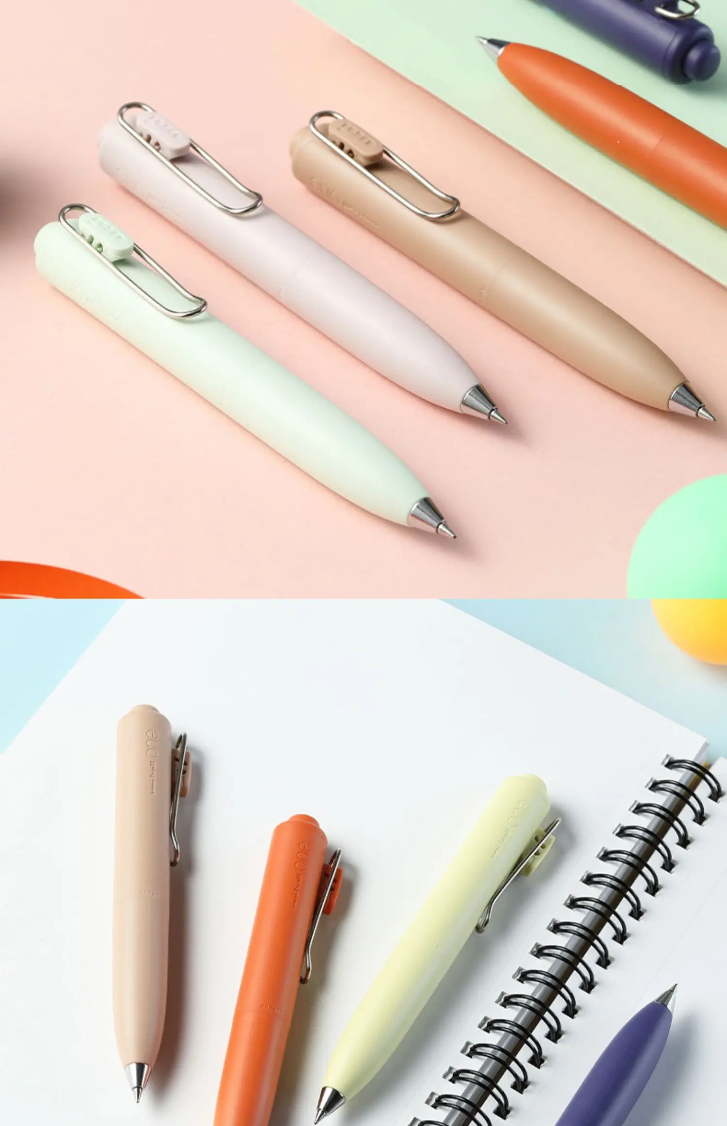 Uni-Gel-Tintenstift, Uni-Ball, ein neues, schönes, buntes Fass, niedrige Schwerkraftspitze, stabiles Schreiben, Unterschriftenstifte, Kawaii-Briefpapier in Palmenform – Detail 18