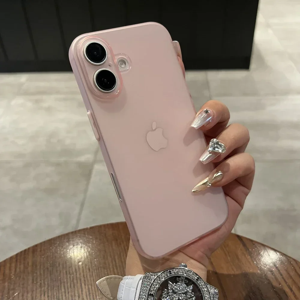 Ultra Thin Matte Shockproof PP Phone Case - Slim Clear Protective Cover