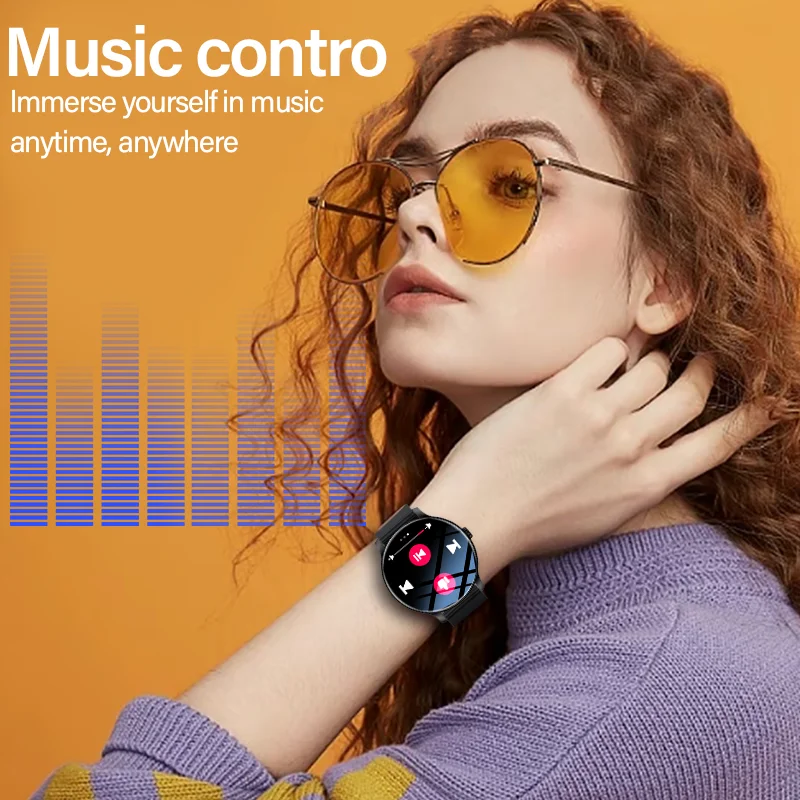 LXASFIT 2025 New Smart Watch Heart Rate Sleep Health Monitor Bluetooth Talk Ladies Sport Smart Watch for Android IOS