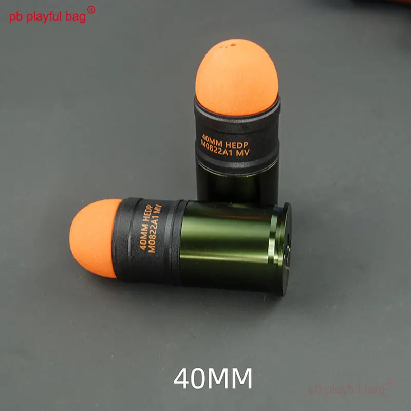 

PB Playful Bag Outdoor Sport Grenade Toys M79 GP30 M203 M320 GL06 EVA Sponge Spring Toy Accessories QG371