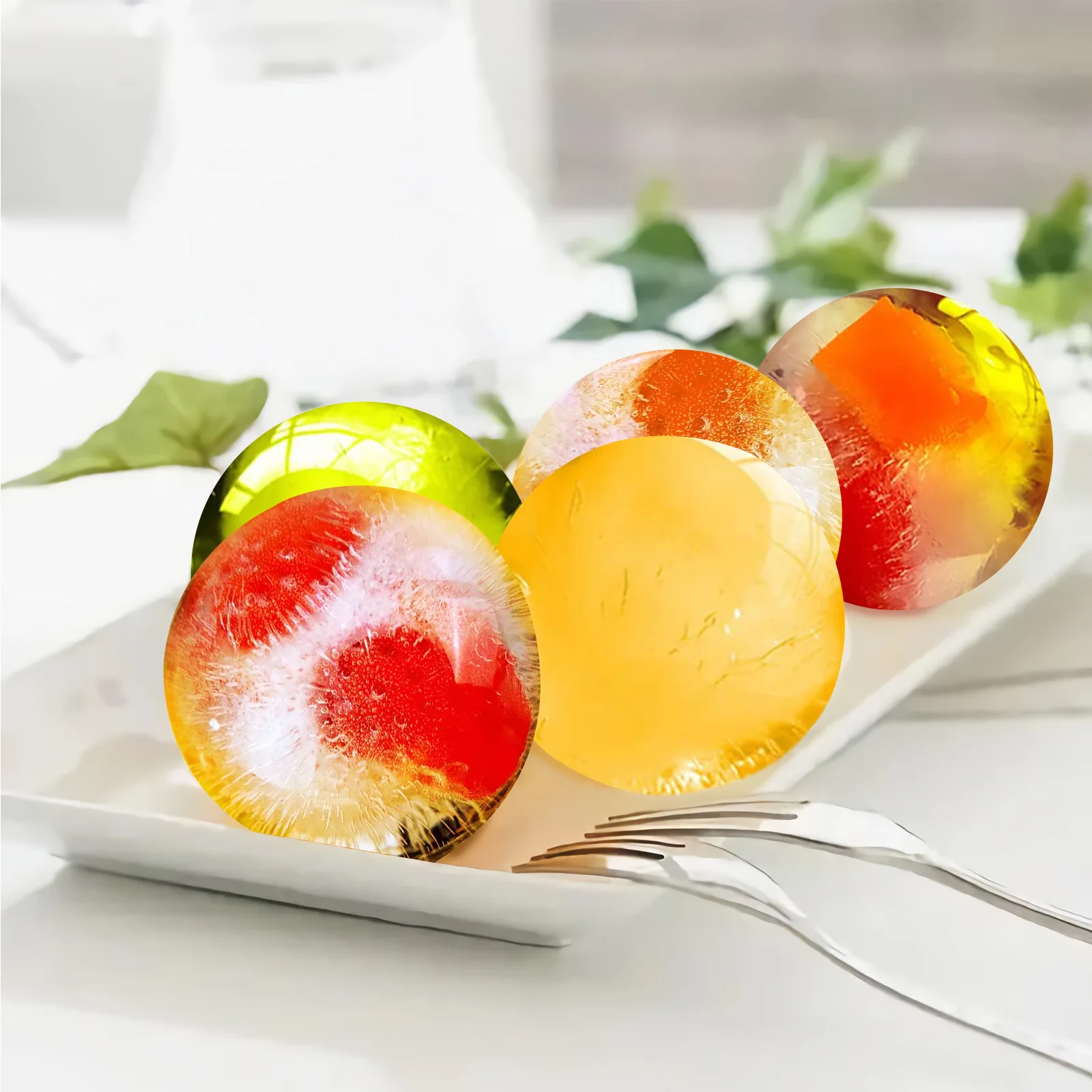 

Ice hockey ice cube mold silica gel household ice cube ball ice cube kitchen tool round bulb make ice hockey mold