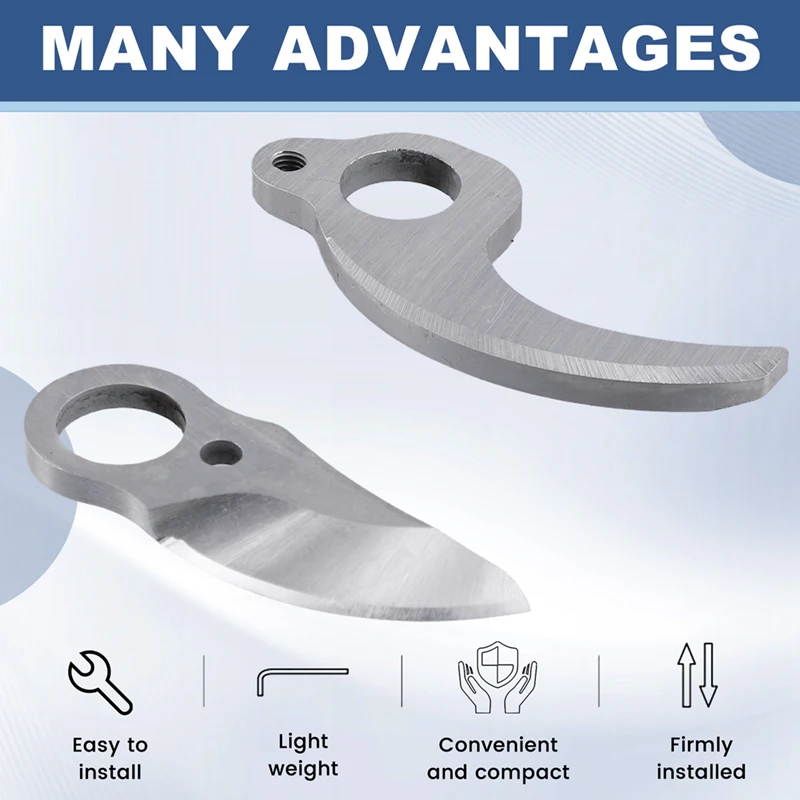 Replaceable Blades  For Pruning Shear Scissor Spare Blade Electric Shears Parts SK5 (Branch Blades) 2