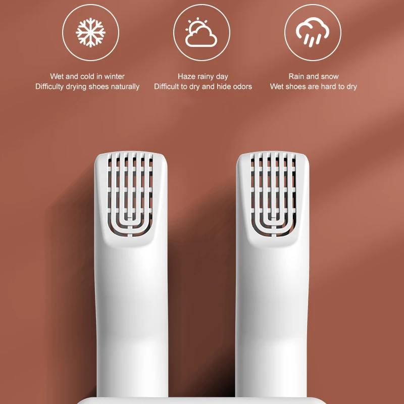 Boots Shoes Dryer Deodorizer with Heat Dehumidifier Device Foot Warmer Heater for Home Adjustable Portable Electric Shoe Dryer_voghion.com