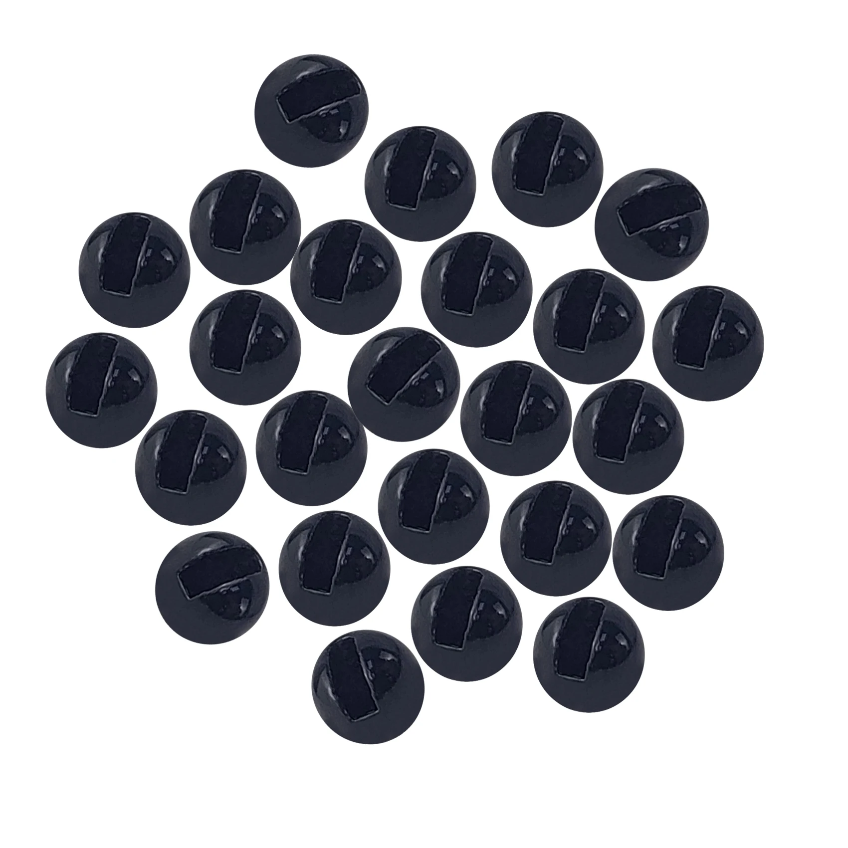Aventik Eupheng Tungsten Beads for Fly Tying - High-Density Slotted Bead Heads for Nymph Fishing