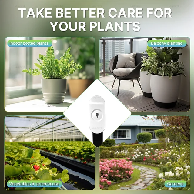 Zigbee Soil Tester Mositure Sensor Temperature Detector Thermo Hygrometer For Garden Automatic Irrigation 2MQTT Home Assistant 6