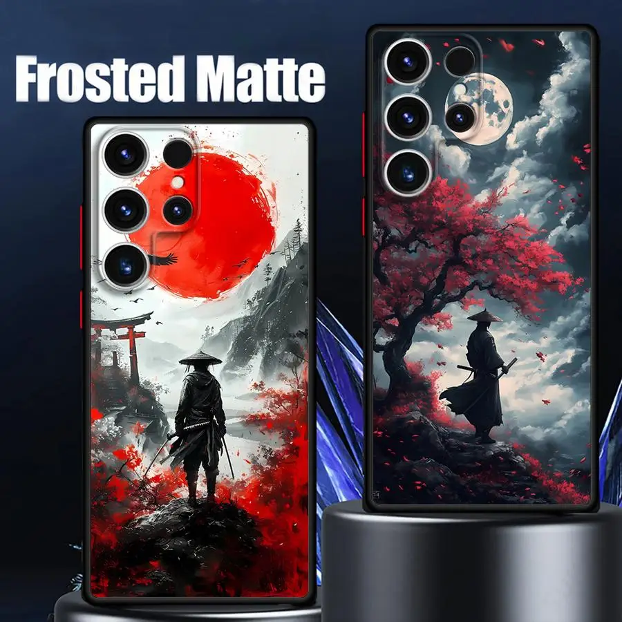 Anime Samurai Phone Case - Bold and Stylish Design