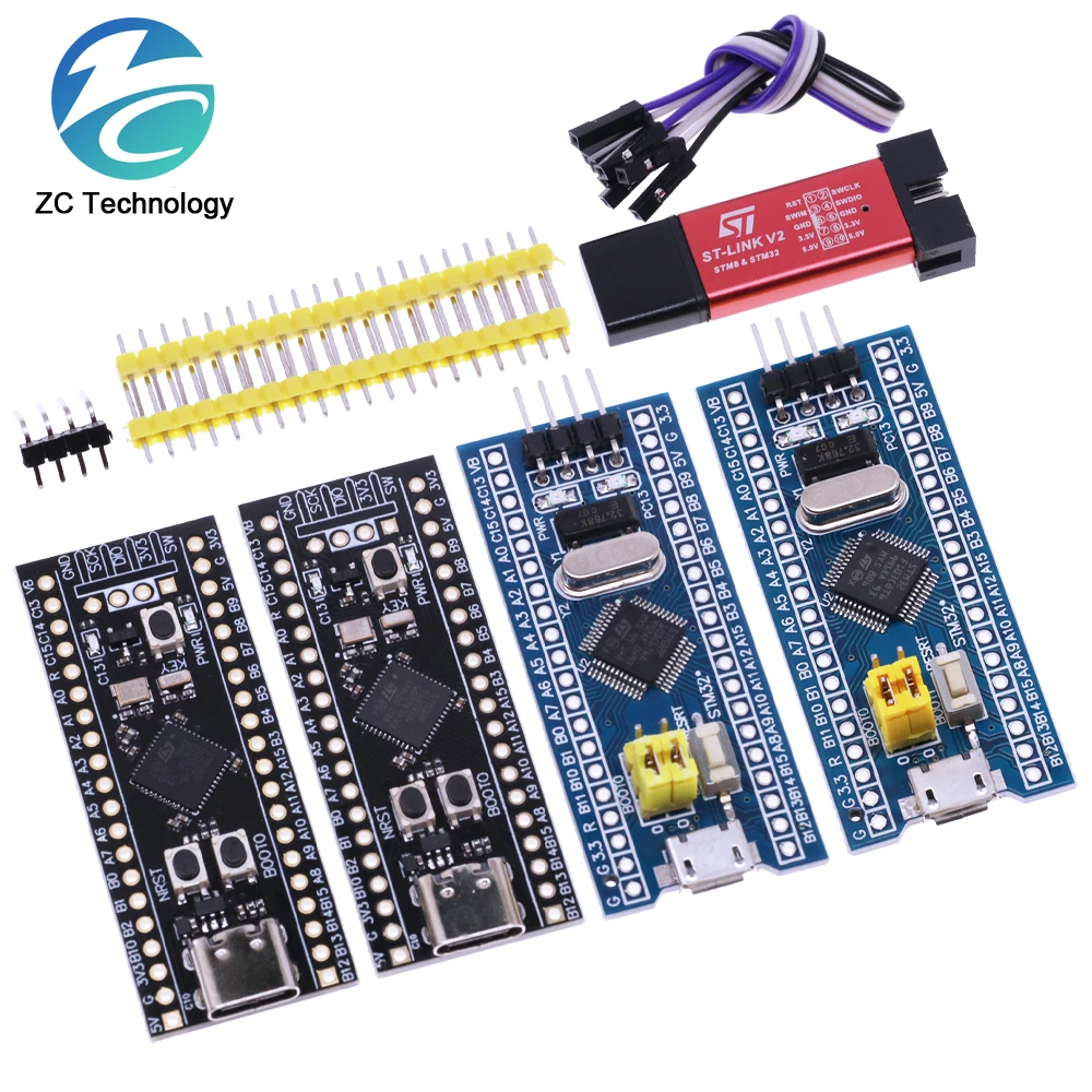 Проектор симулятора V2, программатор загрузки STM32F103C8T6 ARM STM32, минимальная плата разработки системы STM32F401 STM32F411