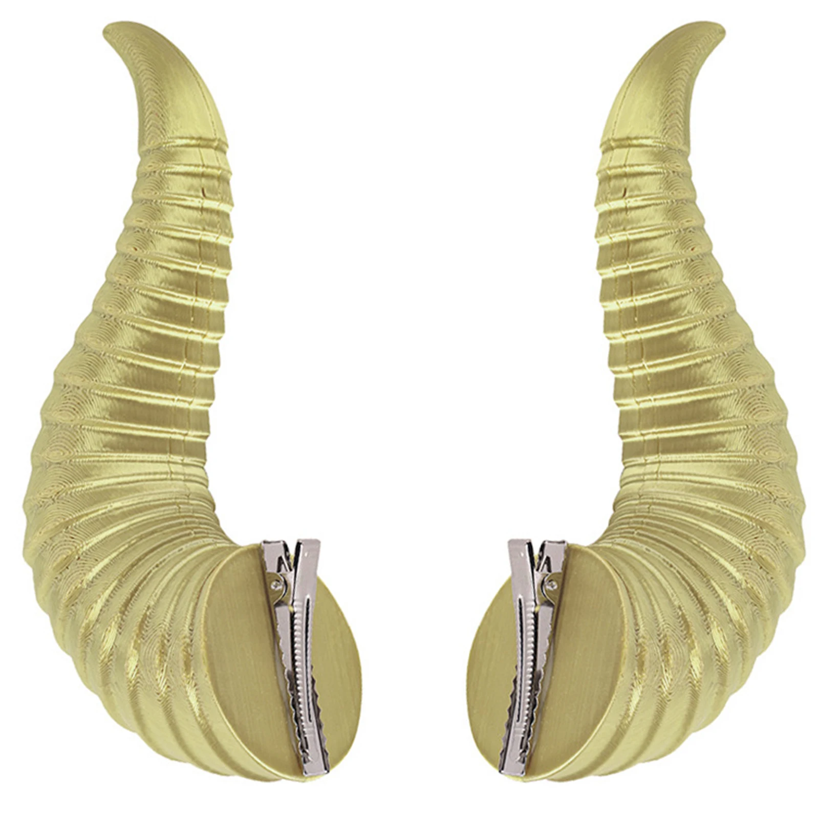 Cute Funny Horn Devil Hair Clips Headwear Anime Costume Props Accessory for Halloween Party Cosplay Role Play Performance