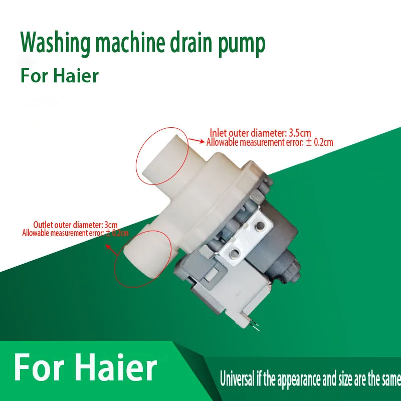 Applicable To Haier Drum Washing Machine Drainage Pump Drainage Valve