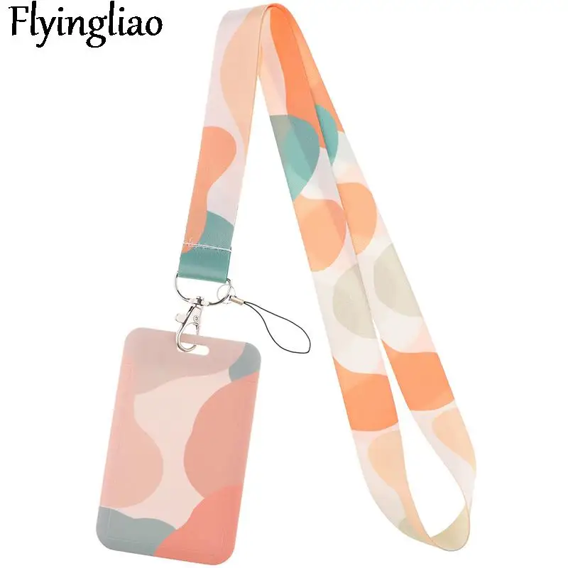 

Homosexuality Simple Style Lanyard Credit Card ID Holder Bag Student Women Travel Card Cover Badge Car Keychain Decorations