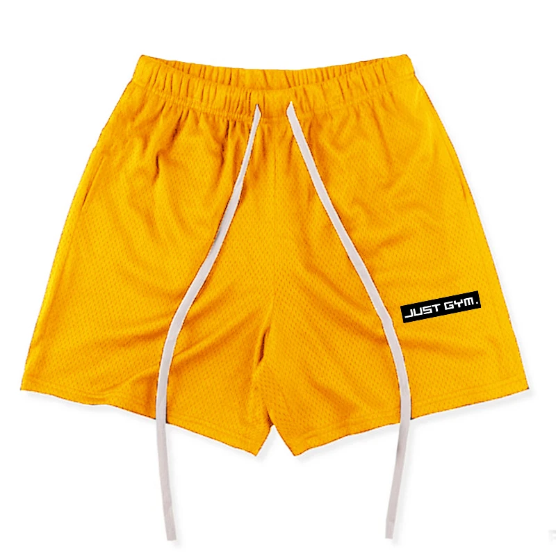 

Men's Hip Hop Breathable Shorts Mes Gym Fitness Short Pants Streetwear Joggers Sportswear Bottoms Quickly-dry Shorts Homme
