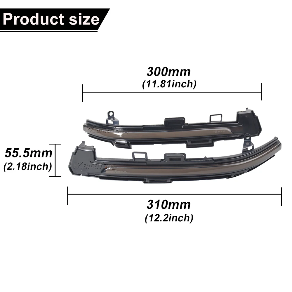 VW ID4 ID.4 E21 2020-2023 1st Pure GTX Pro Audi Q4 e-tron Skoda Enyaq �� ���̳��� LED ǥ�ñ� �̷� ȸ�� ��ȣ ��ȣ ����