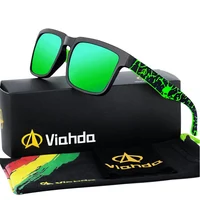 VIAHDA – lunettes de soleil polarisées pour hommes, nouvelles et cool, classiques, ombres, marque de styliste, UV400 1