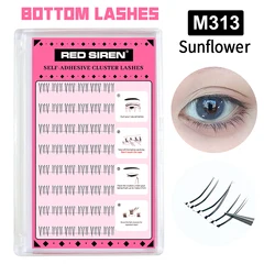 Reusable Self-Adhesive Under Eyelash Clusters (M313 Bottom Lashes)