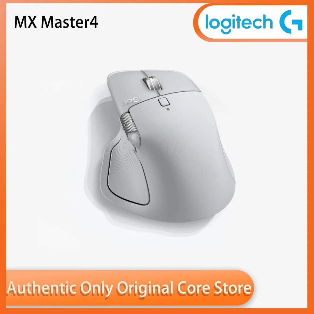 Ratón Logitech Mx Master 4, ratón de oficina, ratón con seguimiento preciso de 8K DPI, adecuado para casi cualquier superficie.