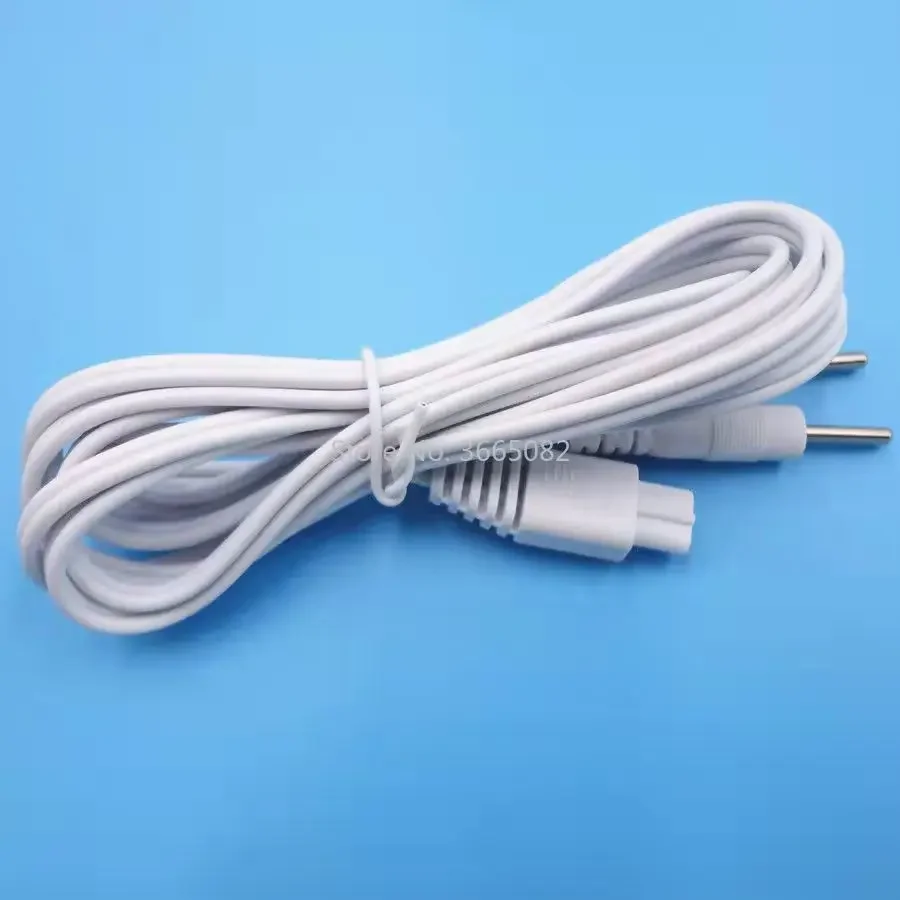 Electrode Pads Therapy Cable Parts For KWD-808I nerve muscle stimulator Machine 4pcs/lot electrode pads muscle stimulator electrode lead wires muscle massager muscle massager stick massage tool