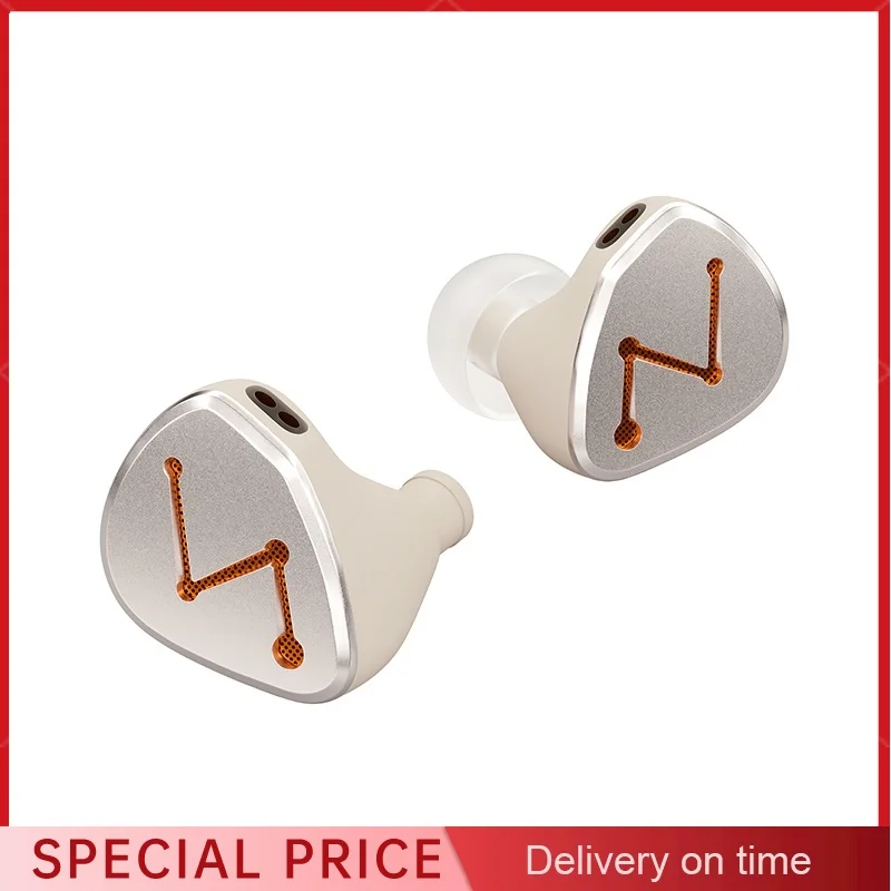 

LETSHUOER DZ4 3DD+PR Triple Dynamic Hybrid Hifi Music Monitor DJ Studio Audiophile Single Passive Radiator Bass In-ear Earphone