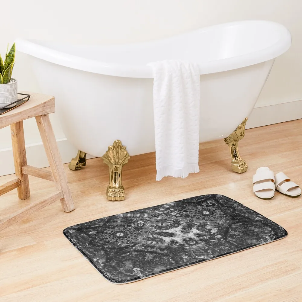 

Geometric Emergence Bath Mat Sets Of Bathroom Accessories Absorbent Bathroom Non-Slip Bathtub Bathroom Utensils Mat