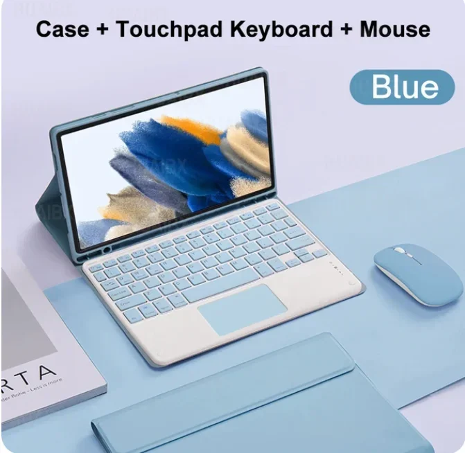 Detachable Bluetooth Keyboard Case with Protective Cover