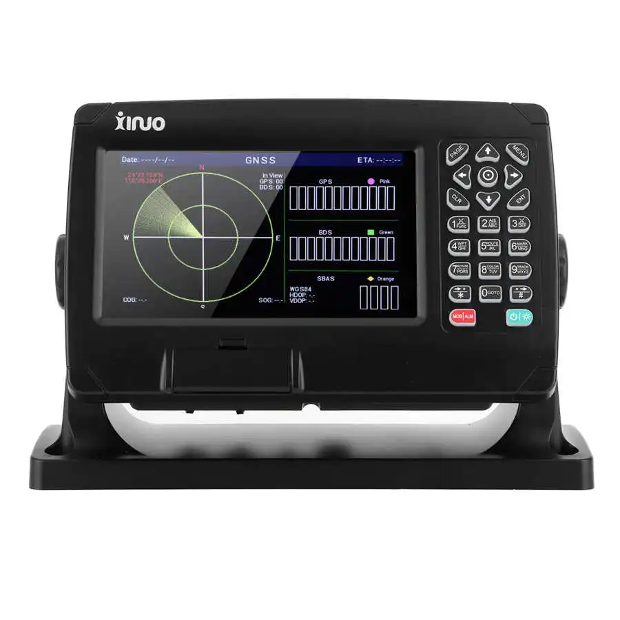 7in Boat Gps Chart Plotter Marine Navigation Bds/gps Ipx6 Waterproof