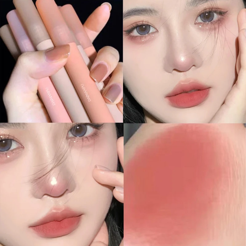 Waterproof Nude Matte Lip Gloss 6 ColorsVelvet Liquid Lipsticks Long Lasting Non-stick Cup Tint Makeup Pigment Cosmetics | Красота и
