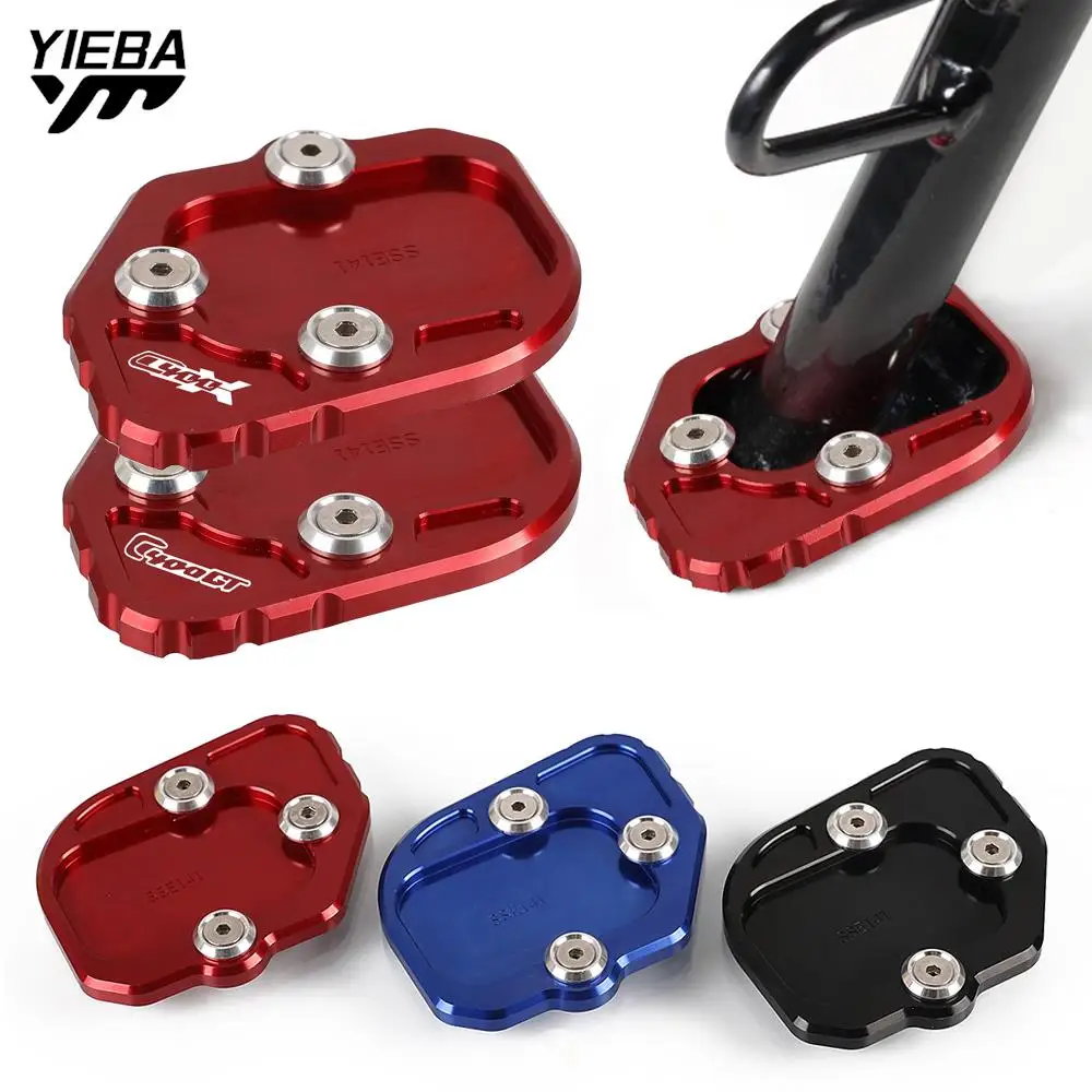 

C 400 X GT Motorcycle Accessories Foot Side Stand Enlarge Kickstand Extension Pad Shelf For BMW C400X C400GT 2018 2019 2020 2021