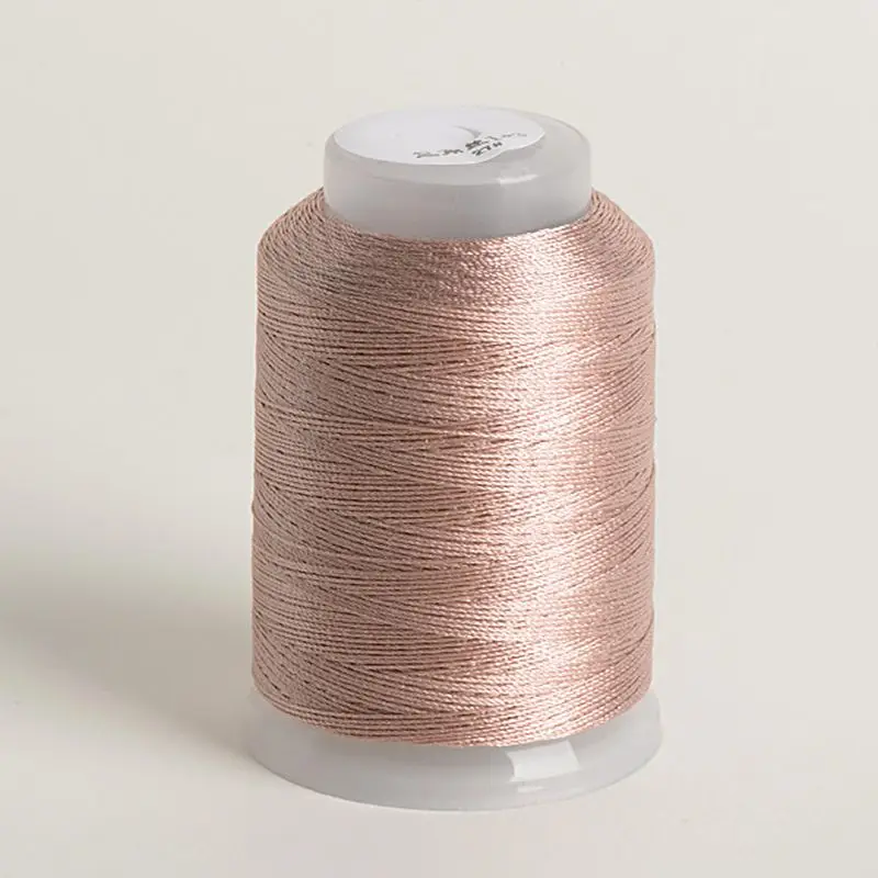 1 Roll High Quality Ice Silk Yarn For Knitting 100% Rayon Emboroidery Thread To Knit Crochet Line Cool Yarn Knitted Needlework 5