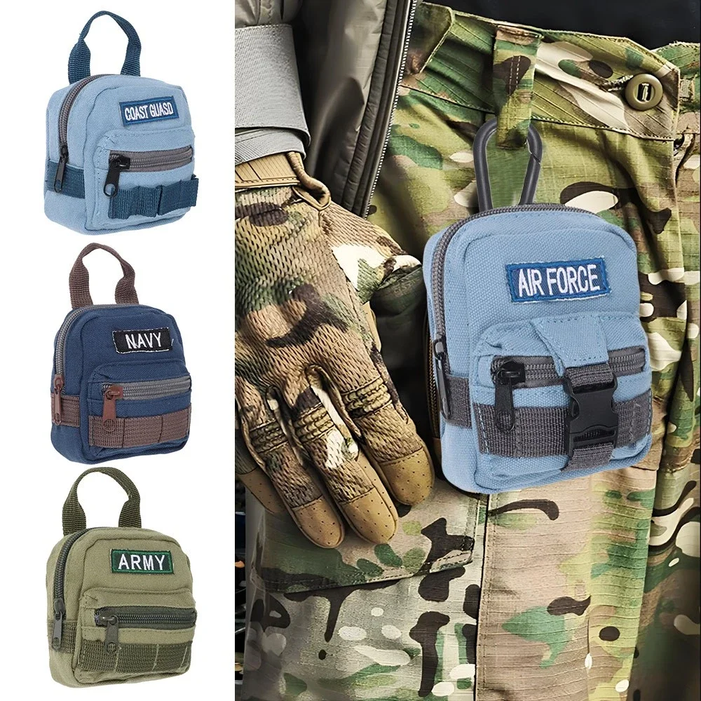 New Cloth Mini Backpack Keychain Multipurpose Keybag Purses Multipurpose Coin Wallets Key Bag Outdoor Accessory Gift For Teens