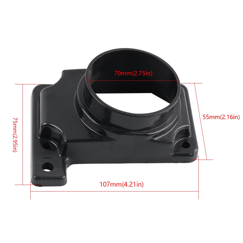 3'' Inlet Air Flow Sensor Adapter MAF Filter Adapter for Mitsubishi