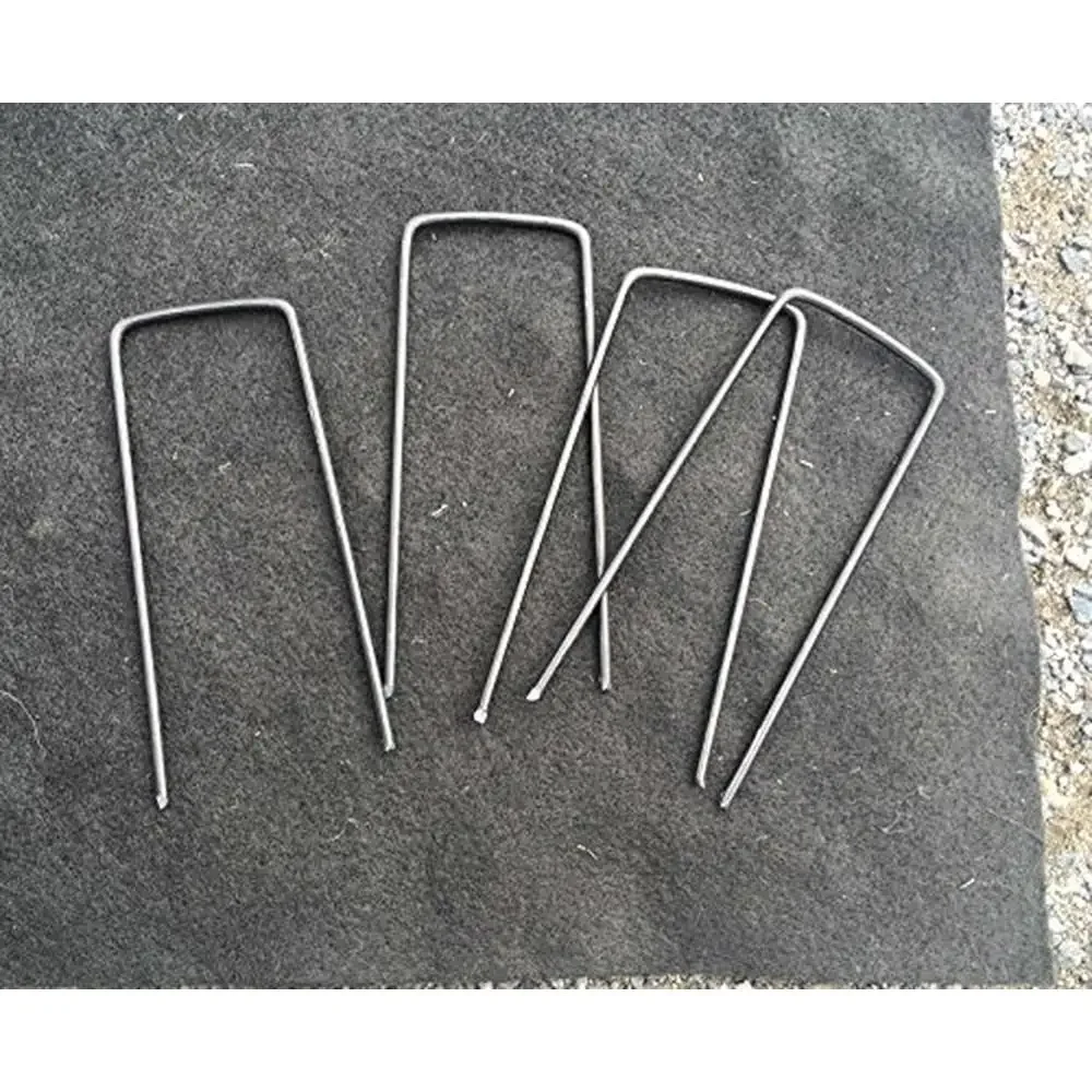 Extra Wide 2" Landscape Staples Heavy Duty Ground Cover Fabric Pins Pack of 5000 Easy Installation Pack