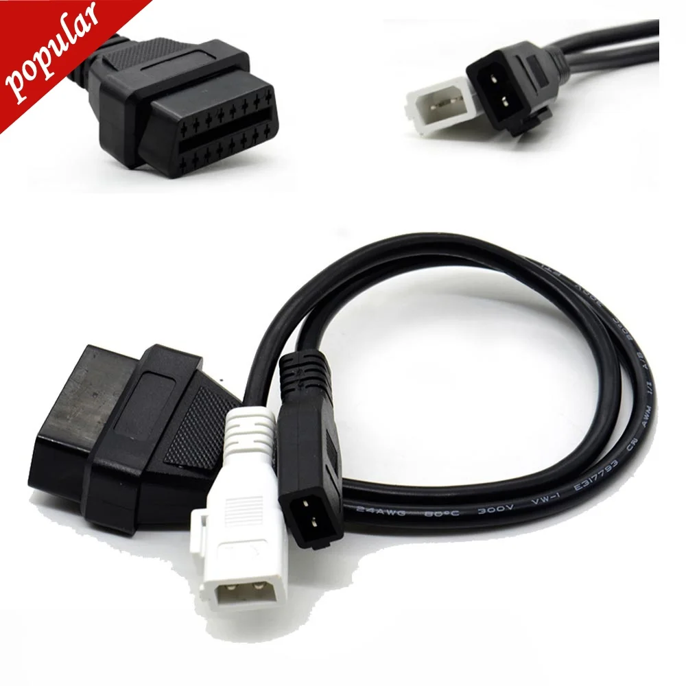 

2P+2P To 16Pin OBD2 Cable VAG Adapter For AUDI 2X2 OBD1 OBD2 Car Diagnostic Cable 2P+2P To 16Pin Female Connector For VW/Skoda