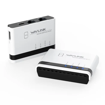 Server stampante USB wireless 10/100Mbps Ethernet a rete USB 2.0 Server di stampa LPR/Adattatore di rete standard WiFi 2.4G EU US