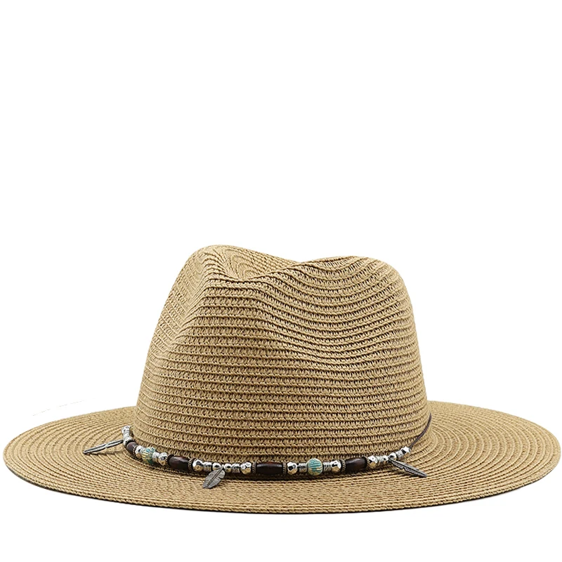 

Hats for Women Bucket Sun Hats Ribbon Band Men Hat Straw Summer Panama Formal Outdoor Party Picnic Bucket Hat Sombreros De Mujer
