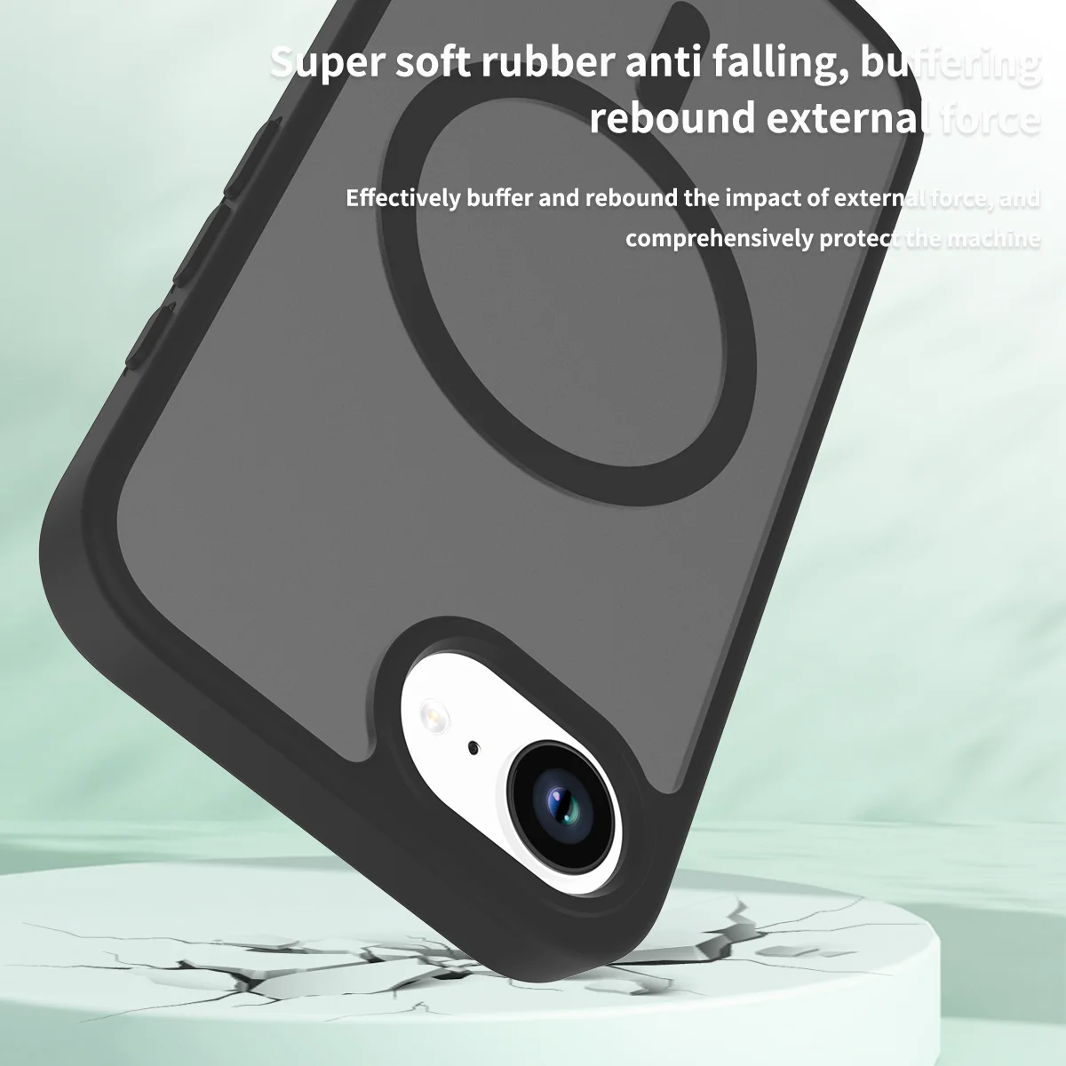 Universal Matte MagSafe-Compatible Phone Case