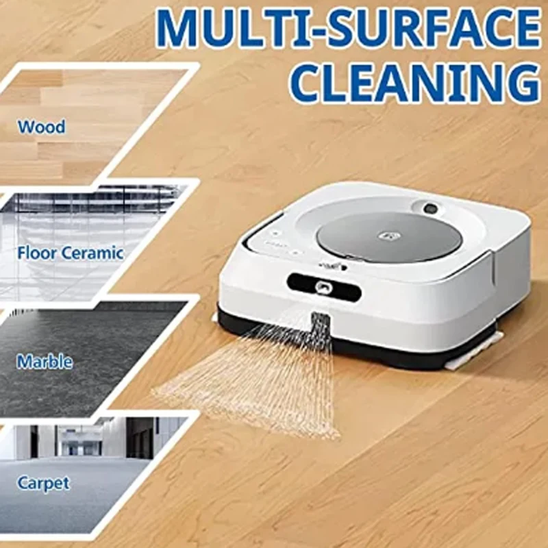 For iRobot Braava Jet M6 Robot Vacuum Cleaner Mop Cloths Rags Pads Replacement Accessories Washable Wet Mopping Pads Parts