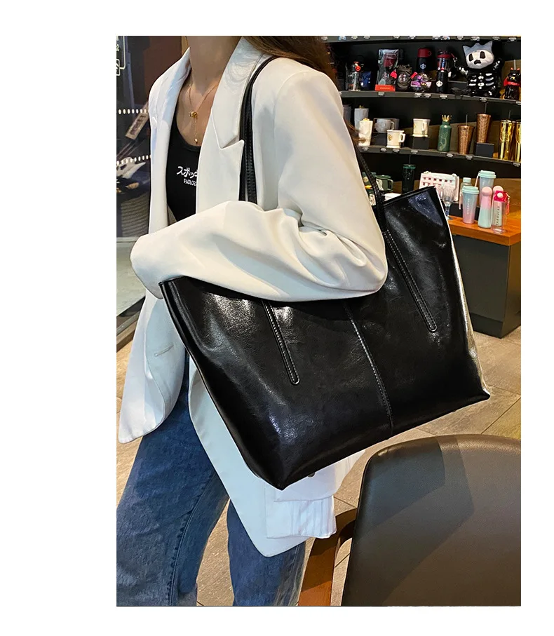 Luxury Women’s Genuine Leather Tote Bag