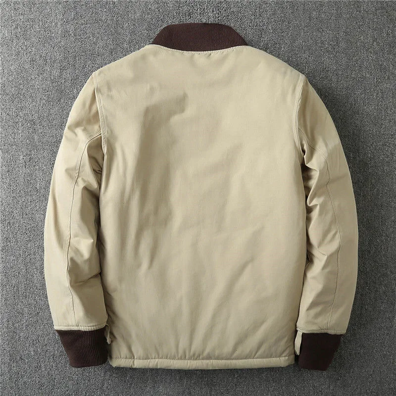 Winter Golf Wear Men New Korean Golf Jacket Cotton Clip Keep Warm Casual Coat Luxury Short Padded Jacket Men Clothing