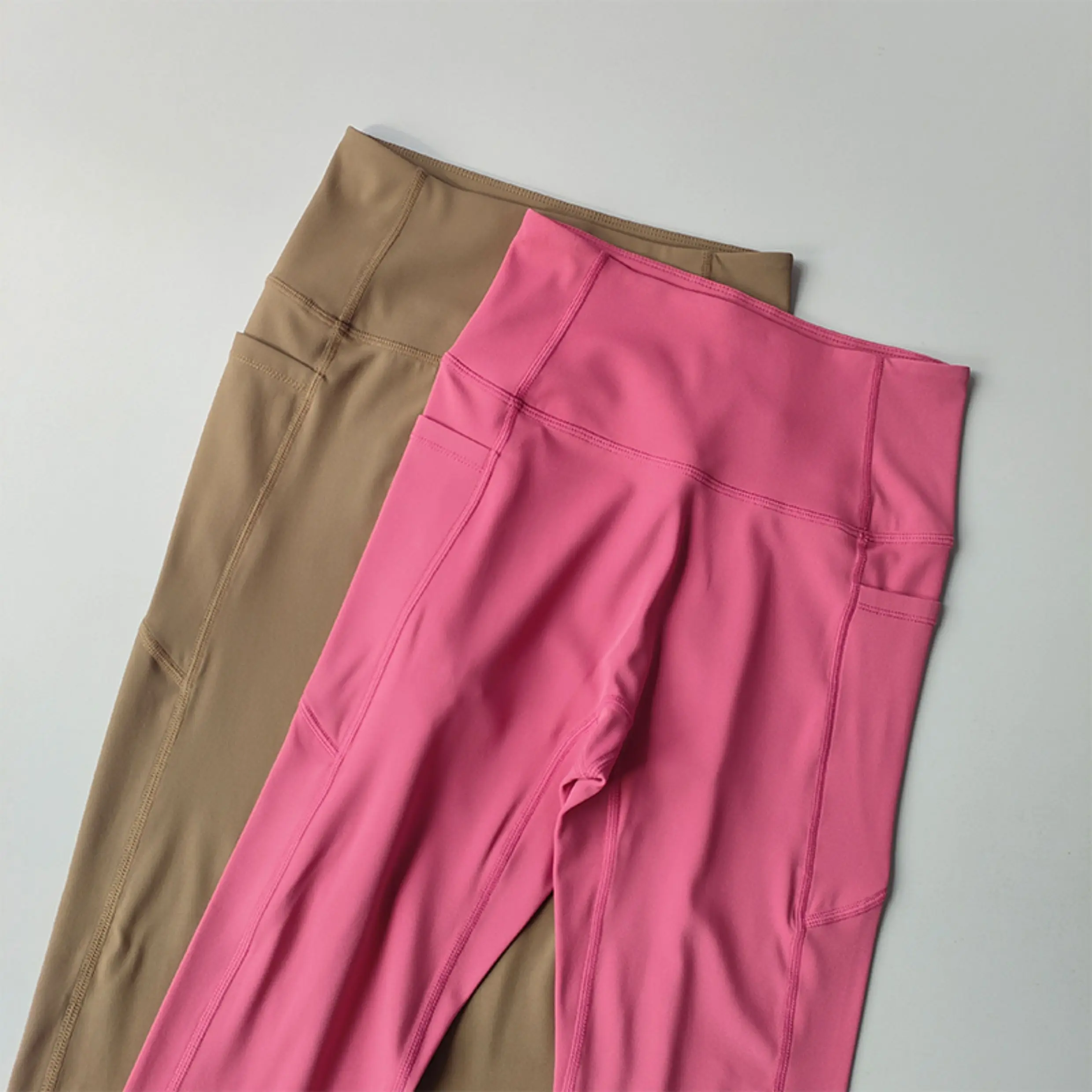 Women's Yoga Pants With Pockets High Waist Stretch Leggings Sweatpants Nake-Feeling Sports Leggings Yoga Leggings Workout Pants 1