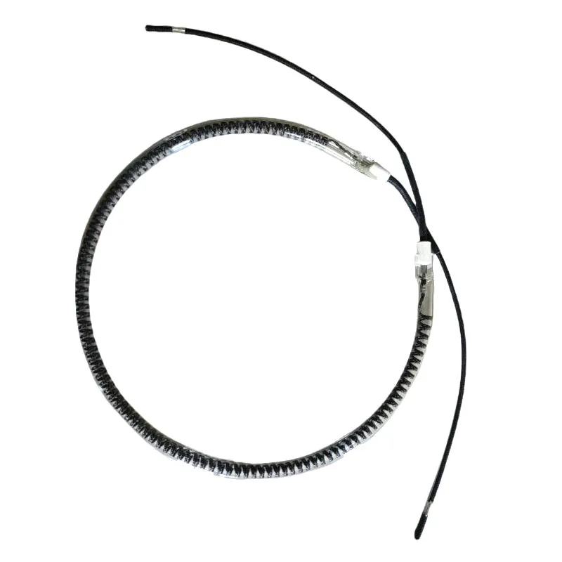 Oven Parts 20cm Diameter Round Carbon Fiber Heating Tube 220V 1200W
